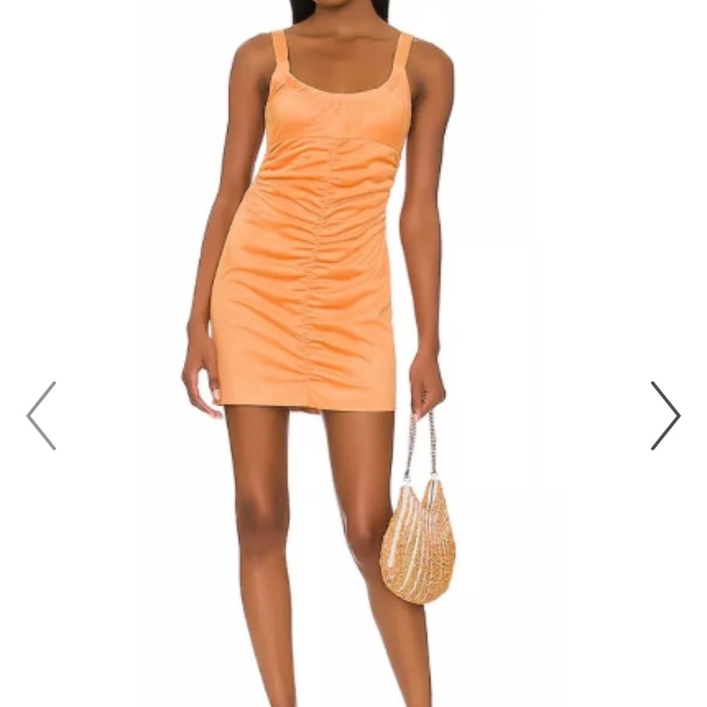 Free People| Sedona Faux Suede Dress in Suntan | Size Medium